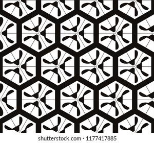 Hipster background. Geometric seamless pattern. Vector.
