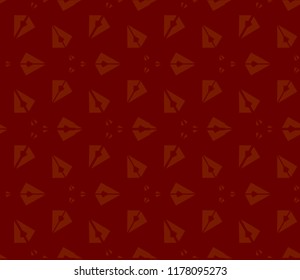 Hipster background. Geometric seamless pattern. Vector.