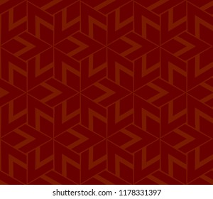 Hipster background. Geometric seamless pattern. Vector.