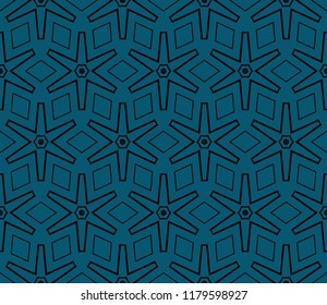 Hipster background. Geometric seamless pattern. Vector.