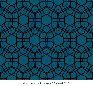 Hipster background. Geometric seamless pattern. Vector.