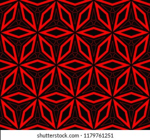Hipster background. Geometric seamless pattern. Vector.