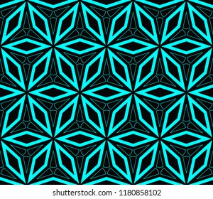 Hipster background. Geometric seamless pattern. Vector.