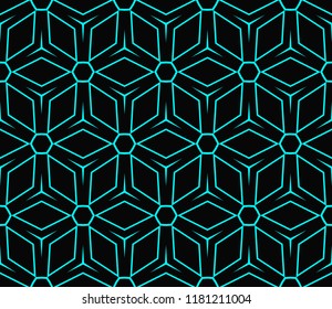 Hipster background. Geometric seamless pattern. Vector.