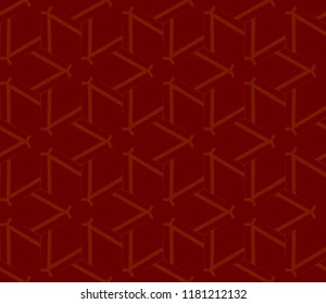 Hipster background. Geometric seamless pattern. Vector.