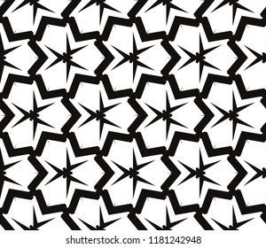 Hipster background. Geometric seamless pattern. Vector.