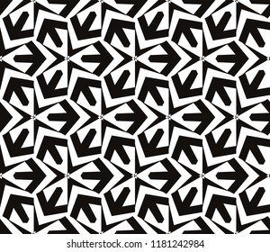 Hipster background. Geometric seamless pattern. Vector.