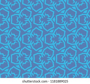 Hipster background. Geometric seamless pattern. Vector.