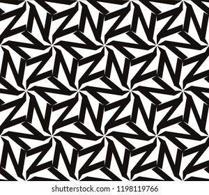 Hipster background. Geometric seamless pattern. Vector.