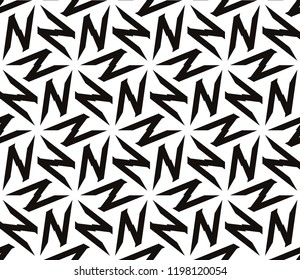 Hipster background. Geometric seamless pattern. Vector.