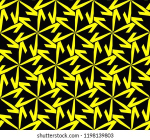 Hipster background. Geometric seamless pattern. Vector.