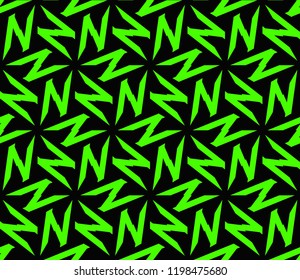 Hipster background. Geometric seamless pattern. Vector.
