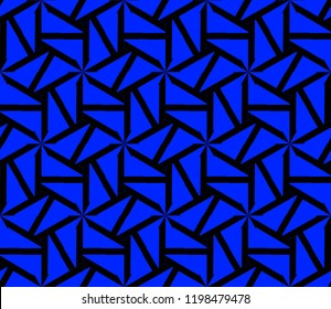 Hipster background. Geometric seamless pattern. Vector.
