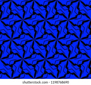 Hipster background. Geometric seamless pattern. Vector.