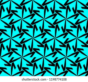 Hipster background. Geometric seamless pattern. Vector.