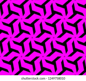 Hipster background. Geometric seamless pattern. Vector.