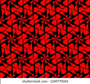 Hipster background. Geometric seamless pattern. Vector.