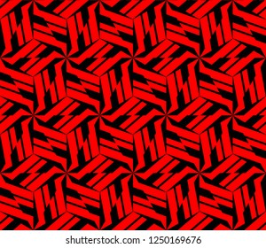 Hipster background. Geometric seamless pattern. Vector.