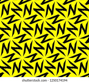 Hipster background. Geometric seamless pattern. Vector.