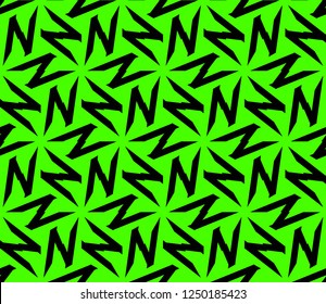 Hipster background. Geometric seamless pattern. Vector.