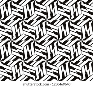 Hipster background. Geometric seamless pattern. Vector.
