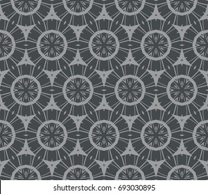 Hipster background. Geometric seamless pattern. Vector.