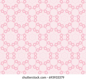 Hipster background. Geometric seamless pattern. Vector.