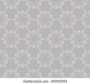 Hipster background. Geometric seamless pattern. Vector.
