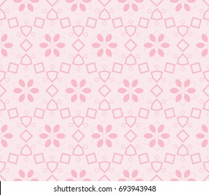 Hipster background. Geometric seamless pattern. Vector.