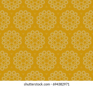 Hipster background. Geometric seamless pattern. Vector.