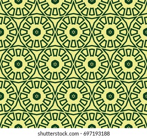 Hipster background. Geometric seamless pattern. Vector.