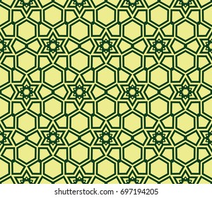 Hipster background. Geometric seamless pattern. Vector.