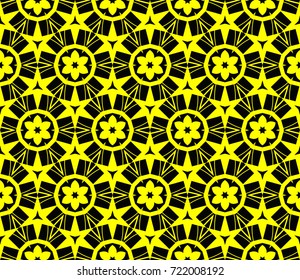 Hipster background. Geometric seamless pattern. Vector.