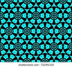 Hipster background. Geometric seamless pattern. Vector.