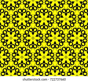 Hipster background. Geometric seamless pattern. Vector.