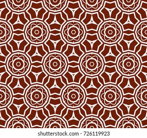 Hipster background. Geometric seamless pattern. Vector.