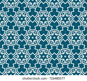 Hipster background. Geometric seamless pattern. Vector.