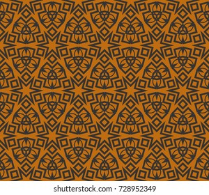 Hipster background. Geometric seamless pattern. Vector.