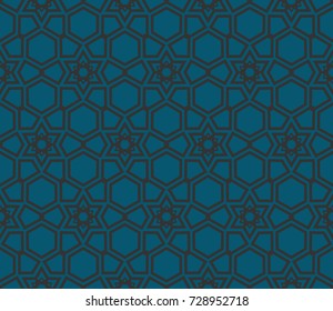 Hipster background. Geometric seamless pattern. Vector.
