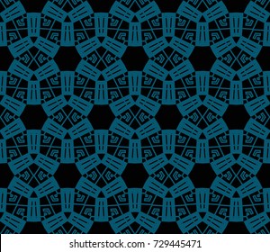 Hipster background. Geometric seamless pattern. Vector.