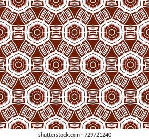 Hipster background. Geometric seamless pattern. Vector.