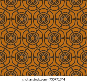 Hipster background. Geometric seamless pattern. Vector.