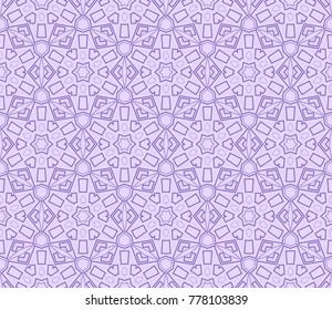 Hipster background. Geometric seamless pattern. Vector.