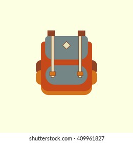 Hipster backpack