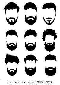 Hipster Beard Icon