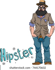 hipster beard style