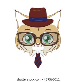 Hipster Bobcat