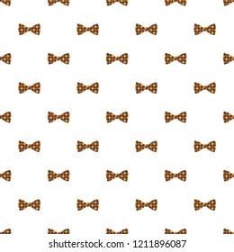 Hipster bow pattern seamless repeat background for any web design