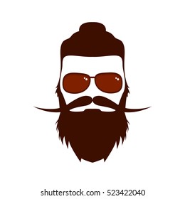 Hipster boy. Vector illustration.