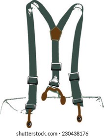 hipster brace vintage gallus boss brace trouser suspender